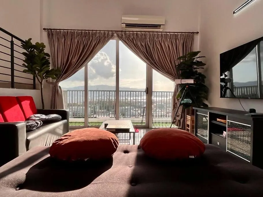Panaromic Duplex Seaview Retreat With Virtual Reality Experience !! + Megascreen Home-Cinema Butterworth Malezya